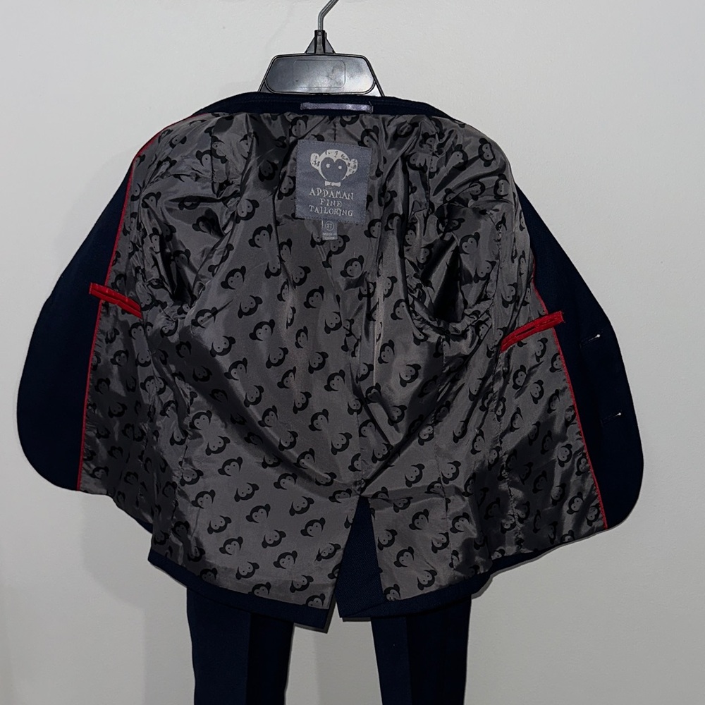 Appaman Fine Tailoring Classic Navy Blue Toddler Suit - Picture 10 of 10